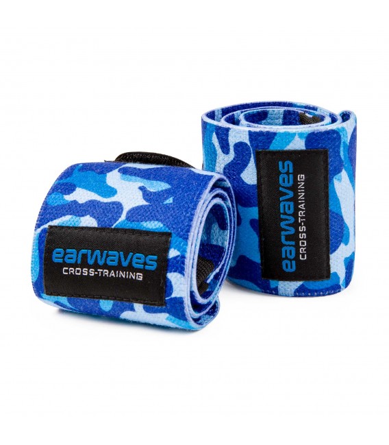 Ultra Strong Wrist Wraps - Military Blue