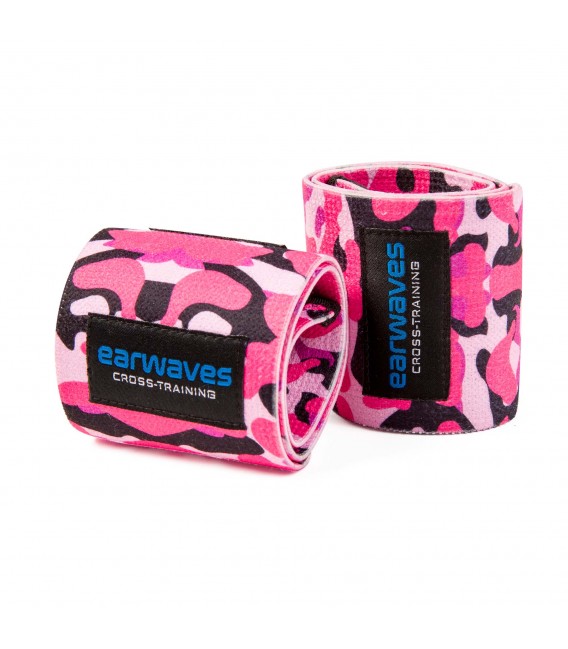 Ultra Strong Wrist Wraps - Military Pink