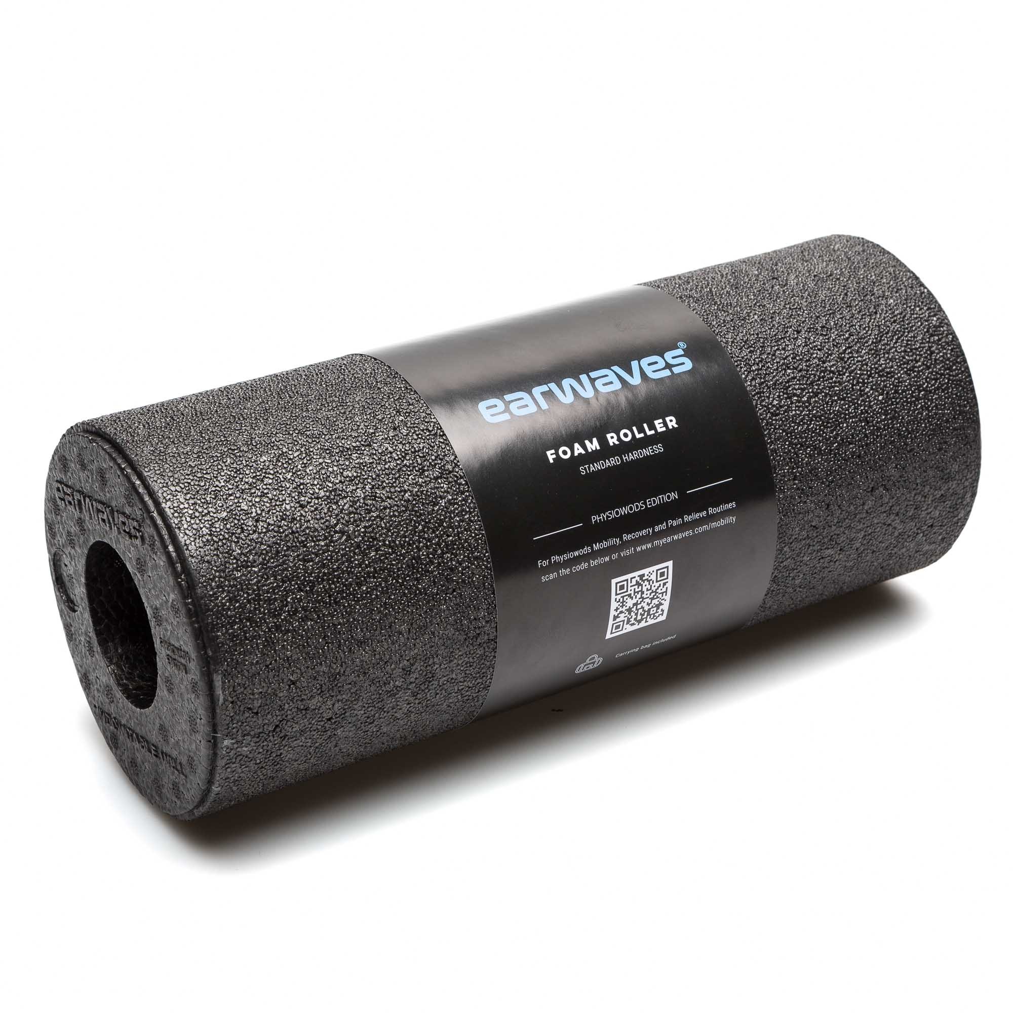 Black Foam Roller for Improved Circulation and Reduced Muscle Soreness –  LEAN