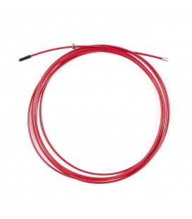 Steel and nylon 2.5mm cable - Red
