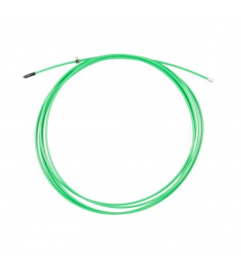 Steel and nylon 2.5mm cable - Green