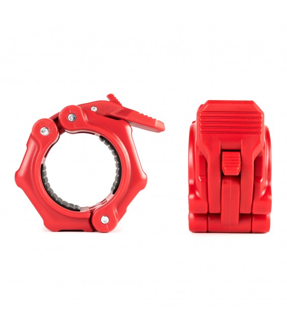 Pro Locker Barbell Collar Clamp - Red